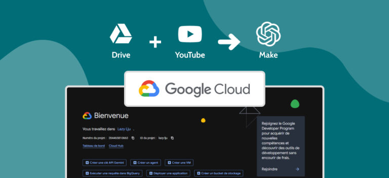 Créer un projet Google Cloud platform pour Make